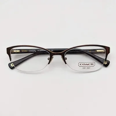 Coach Accessories | Coach Hc5046 Leigh 9155 Eyeglasses 52/18 135 /Kaa216 | Color: Brown | Size: Lens: 52 Mm, Bridge: 18 Mm, Temple: 135 Mm