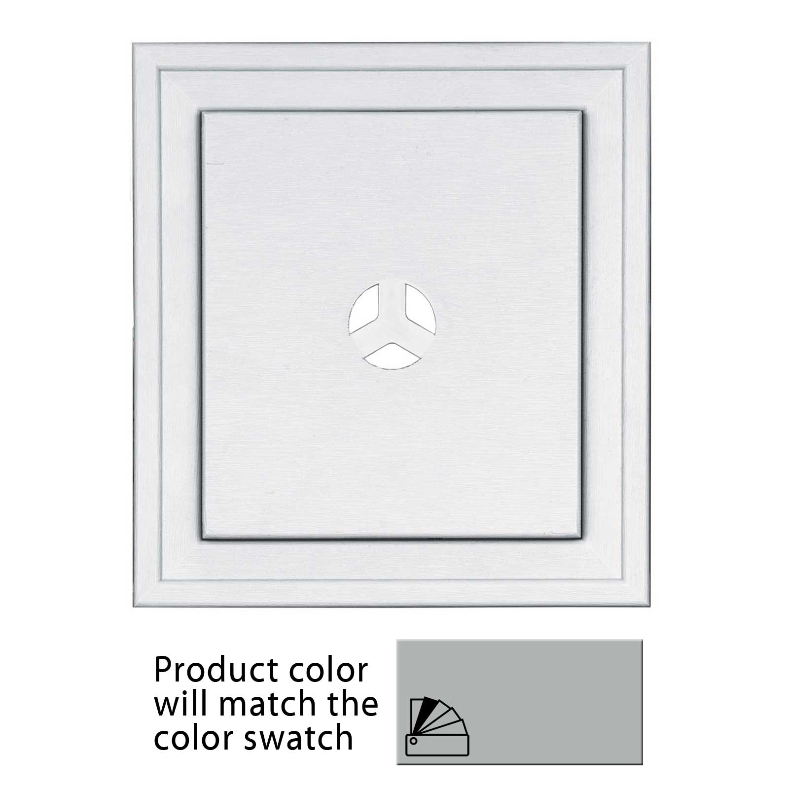 Mid America MountMaster Vinyl Mounting Blocks Original Square 030 Paintable - Carton of 10