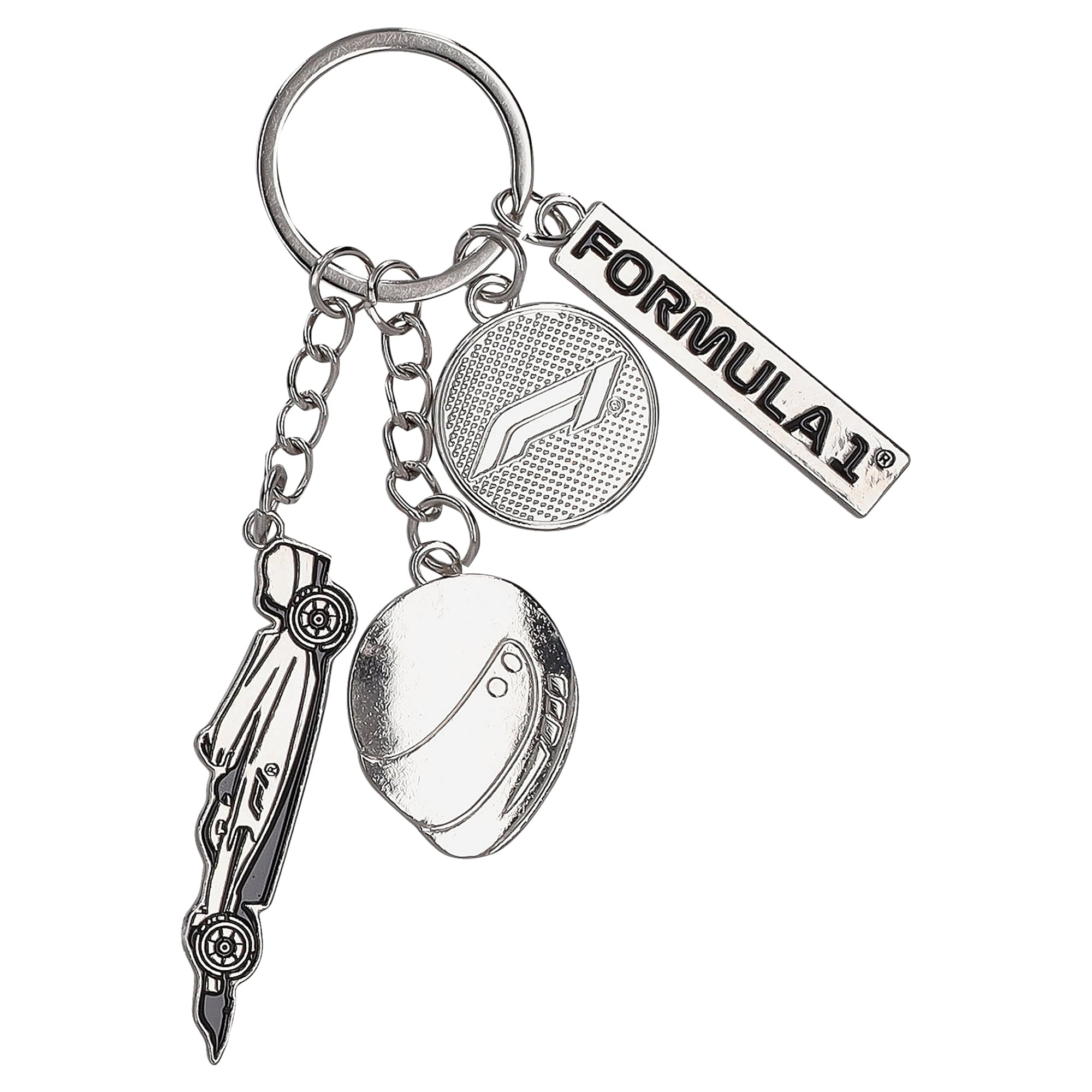 Formula 1 3 Charm Schlüsselring