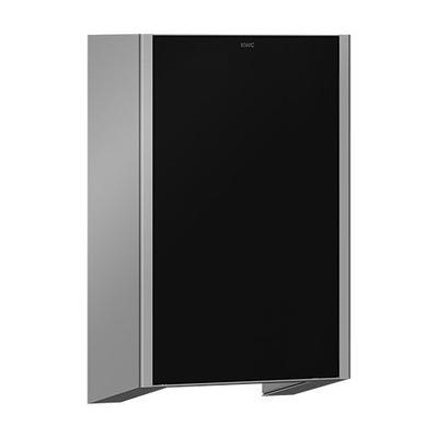 KWC Aquarotter Händetrockner, EXOS, Edelstahl, IR, 200x325x120 mm, Front ESG schwarz, 230 V, 2030034 2030034622 Image