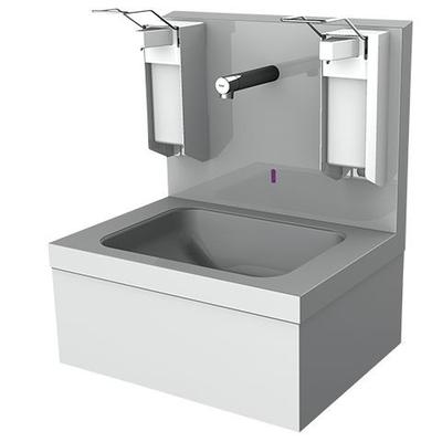 KWC Aquarotter Hygienewaschplatz, elek., Edelstahl, AP, Thermostat, 550x650x425 mm, 230 VAC, 2030062 2030062338 Image