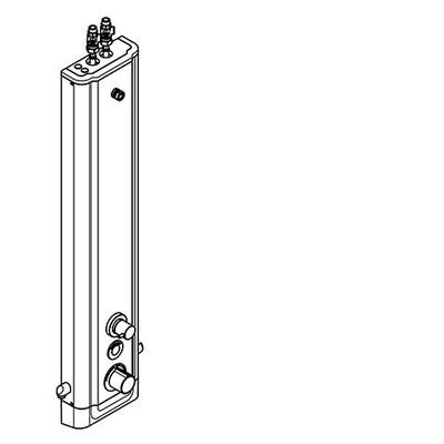 KWC Aquarotter DUPA, F5, elek., Edelstahl, Therm., Umst Kopf-Handbrause, für Batt./Netzteil, 2030062 2030062971 Image