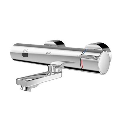 KWC Aquarotter Wandbatterie, F5, elek., Thermostat, Schwenkausl., 145 mm, f. C-Modul, Batt., 3600004 3600004009 Image