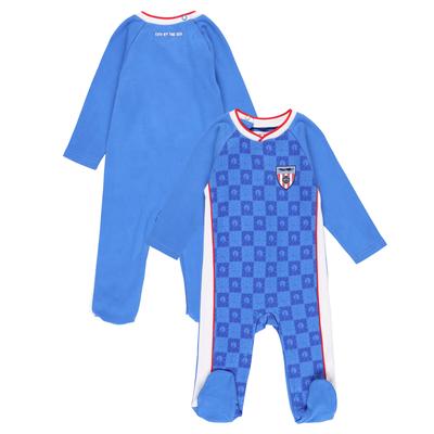 Sunderland Auswärtstrikot-Schlafanzug – Blau – Baby Image