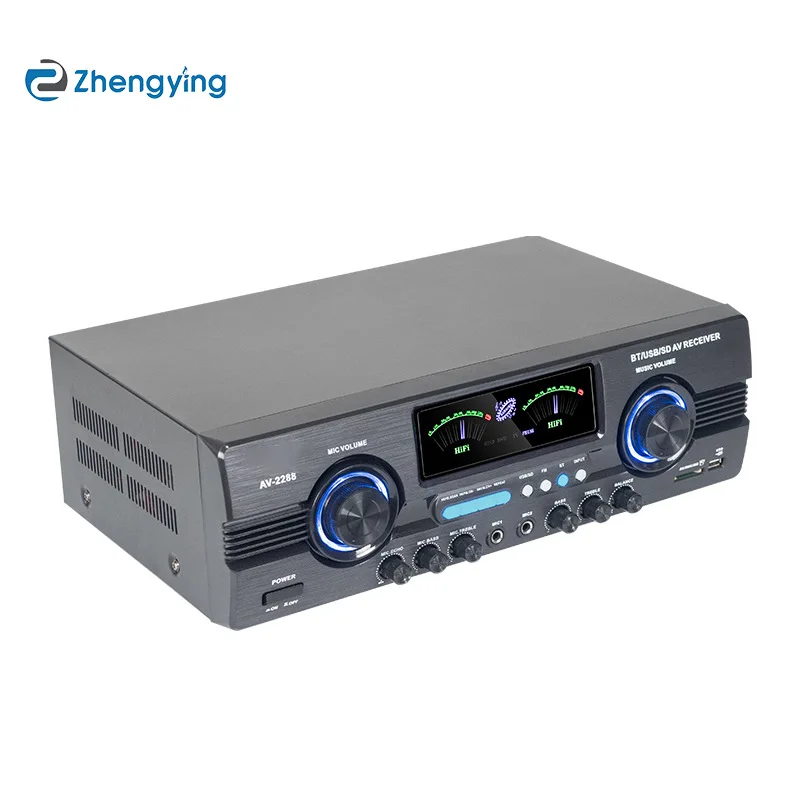 Digital Verstärker Bluetooth Sound Verstärker HIFi Audio Amp Für Home Auto Karaoke Professionelle Partition Blockieren Drücken Lautsprecher Image