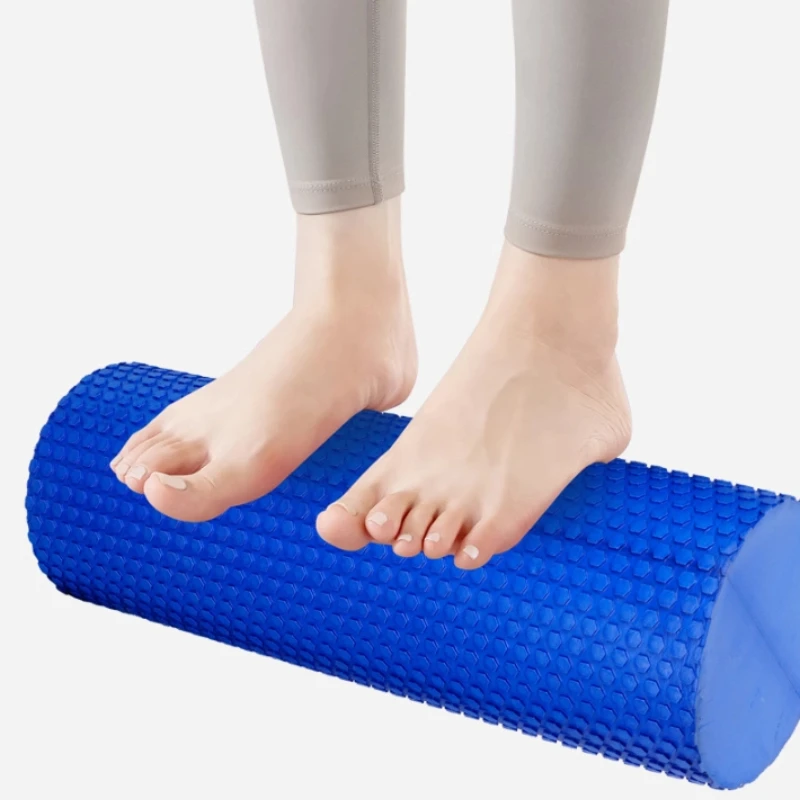 1 Pc Yoga Roller Runde EVA Schaum Zylinder Roller Für Pilates Übung Verbesserte Heimtraining Durchmesser 10 cm Länge 30 cm Image