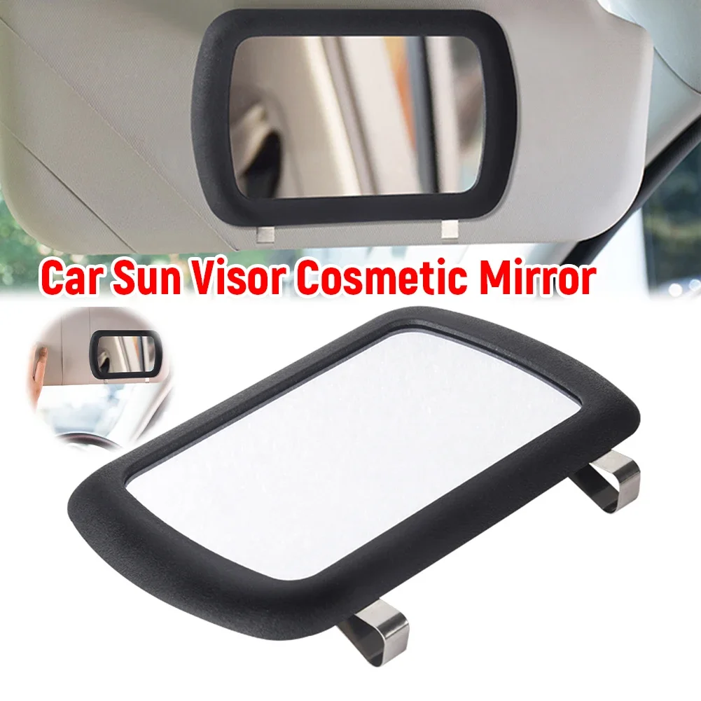Auto Sonnenblende Kosmetikspiegel Tragbare Auto Innen Make-Up Spiegel Sonnenschutz Kosmetikspiegel Auto Sonnenblende Dekorative Spiegel
