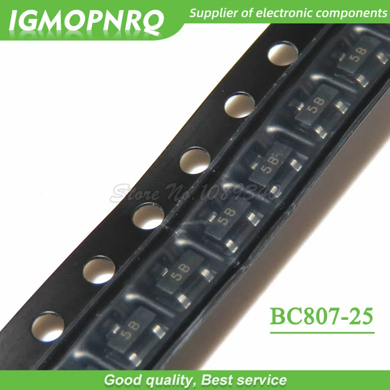 100PCS BC807-25 BC807 SOT-23 IC SOT23 PNP Transistor Neue Original Kostenloser Versand Image