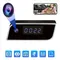 Fotocamera con orologio digitale con visione notturna Mini telecamere WiFi 4K UHD Rilevazione movimento Registratori di visualizzazione remota con scheda SD da 32 GB