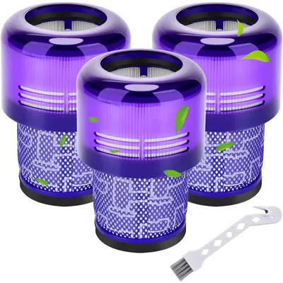 V11 Filters for Dyson, Filters For Dyson V11 Animal/Absolute/Torque Drive/Fluffy/Complete Pro V15 Cordless Vacuum Cleaner