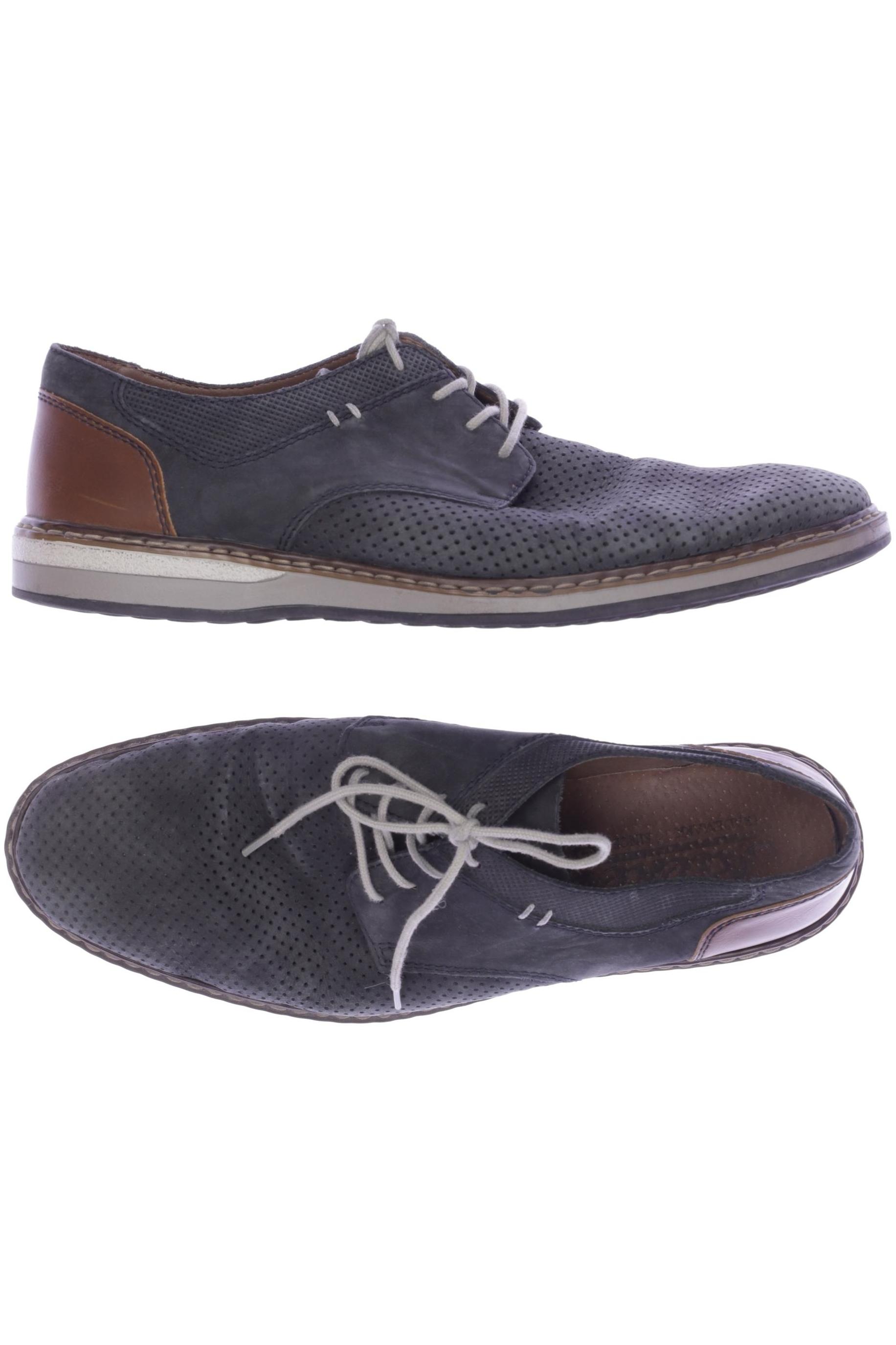 Rieker Herren Halbschuh, Gr. 44, grau, Leder Image