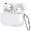 Custodia trasparente per auricolari per Airpods 4 3 Pro 2nd Custodie USB-C Custodia morbida in TPU trasparente per cuffie per Airpods Pro 2 1 3 Custodia protettiva ca