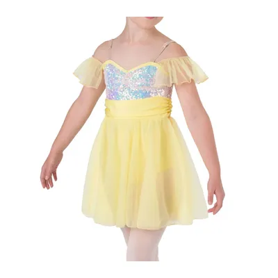 Customize professional jazz Latin dance costumes with sequined performance skirts of any color