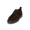 Schlupfboots MARC O'POLO "aus weichem Veloursleder", Damen, Gr. 42, braun (coffee), Obermaterial: 100% Leder (Rind), unifarben, Schuhe