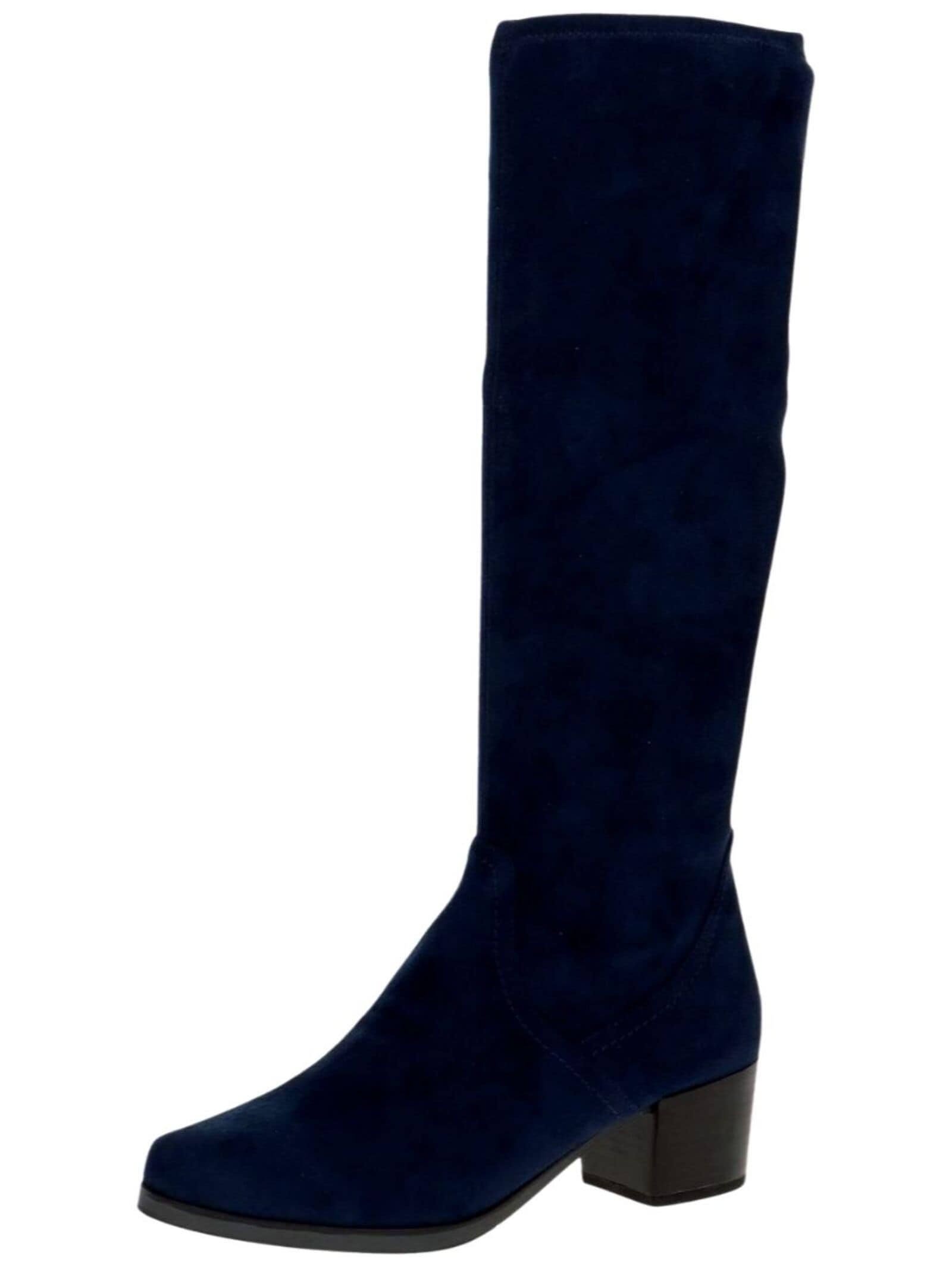 Overkneestiefel CAPRICE "Caprice Stiefel Textil", Damen, Gr. 39, blau (navy), Textil, Schuhe