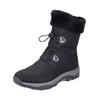 Stiefelette RIEKER "Rieker Stiefelette Textil", Damen, Gr. 42, schwarz, Textil, casual, Schuhe
