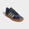 Sneaker ADIDAS SPORTSWEAR "VL COURT 3.0", Gr. 44,5, legend ink, powder gelb, preloved ink, Textil, Leder, sportlich, Schuhe