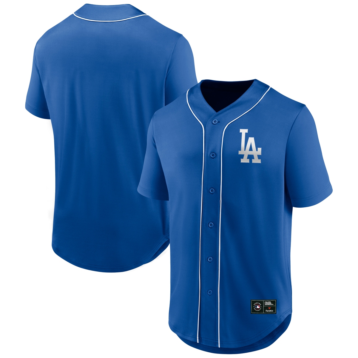 Footballtrikot FANATICS "Fanatics Trikot Los Angeles Dodgers Core Foundation", Kinder, Gr. M, blau, 100% Polyester, Trikots