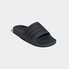 Badesandale ADIDAS ORIGINALS "ADILETTE BADESCHLAPPEN", Gr. 43, carbon, core schwarz, carbon, Textil, sportlich, Schuhe