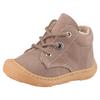 Lauflernschuh PEPINO BY RICOSTA "Corany WMS: normal", Kinder, Gr. 26, braun (hellbraun), Leder, casual, Schuhe, Babyschuh mit Warmfutter, Größenschablone zum Download