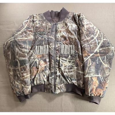 Columbia Jackets & Coats | Columbia Advantage Max 4hd Camo Duck Hunting Jacket Mens Medium Bomber | Color: Brown/Tan | Size: M