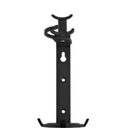 Schwarzer einzelner Aluminiumhalter mit Magnetverschluss für 475 ml Flasche - The Spa Collection (1 Stück) Image