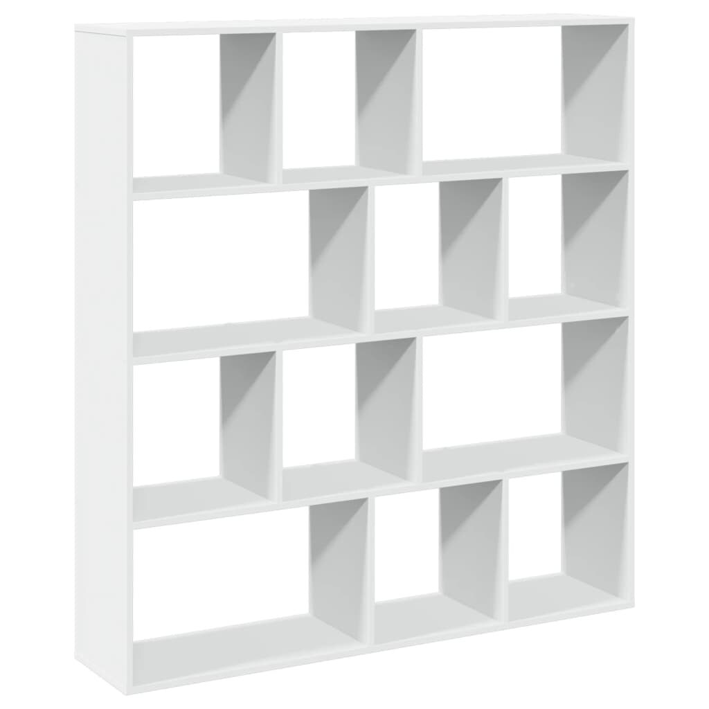 vidaXL Bücherregal Weiß 132x29x141,5 cm Holzwerkstoff Image