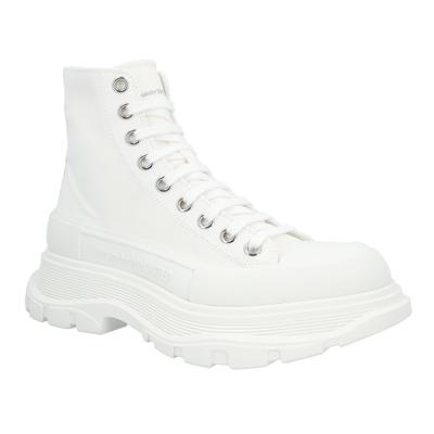 Alexander McQueen Tread Slick Boot in Weiß Image