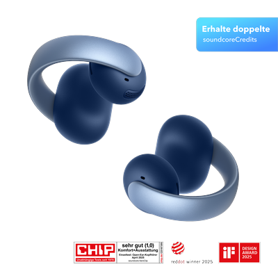soundcore AeroClip | Open-Ear Clip-Earbuds mit adaptivem Komfort Image
