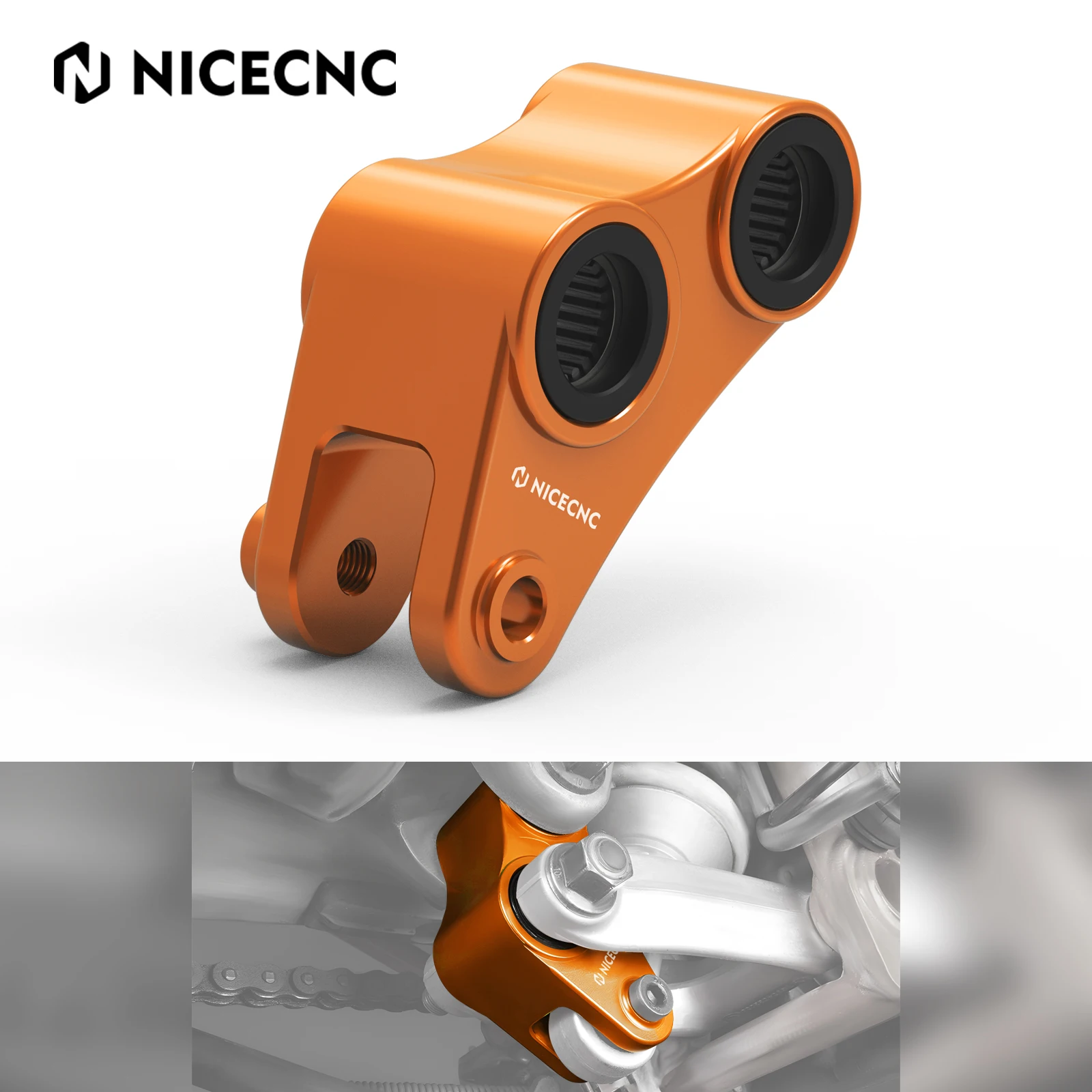 Für KTM 690 Enduro R 690 SMC SMCR 2008-2018 Motorrad Hinten Tieferlegung Link 40mm/1,57'' 690 Enduro R SMC R 2008-2018 2017 2016 Image