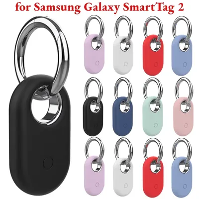 For Samsung Galaxy key finder location Tag Tracker Case Keychain Anti-Scratch Protective Skin Cover For Smart Tag Gps Tracker