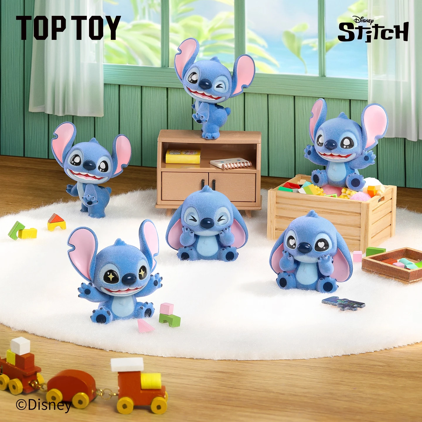 Authentische TOPTOY Disney Stitch Mini Plüsch Niedliche Korn Blind Bag Stitch Spielzeug Sammlerfiguren Schönes Geschenk Trendige Blindbox
