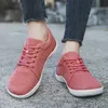 Damen-Schuhe mit breiter Zehenpartie, rutschfest, langlebige Sohle, atmungsaktives Mesh, leichte Wanderschuhe für den täglichen Gebrauch, bequeme Größe 36–42