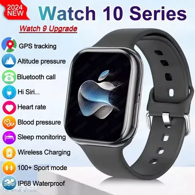 New Original For Apple Watch 10 Series Smart Watch Men NFC Always Display Body Temperature BT Call Waterproof Women Smart Watch