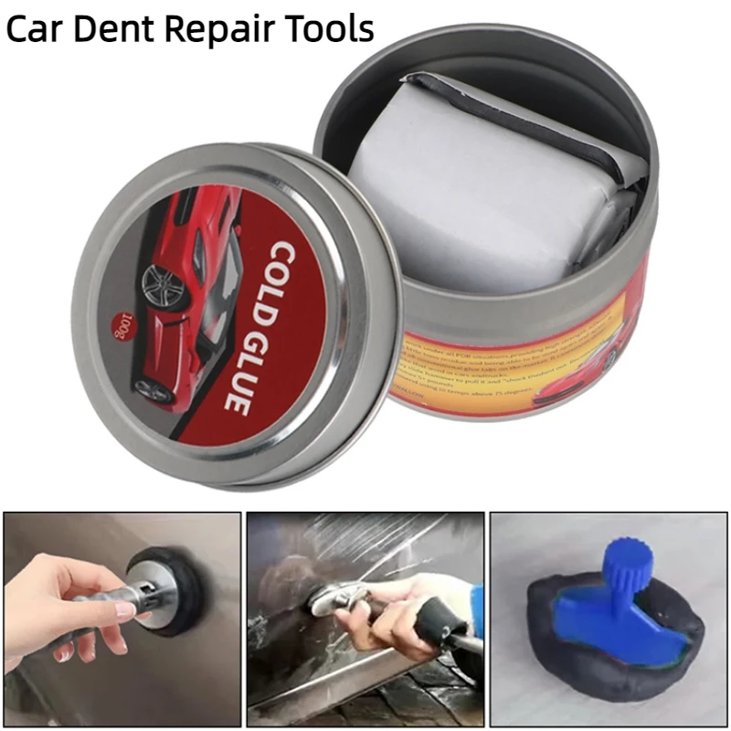 Repairs Dents Swiftly Cold Glue Dent Puller für Quick Fixes Tragbarer Kaltklebstoff-Kleber-Auto-Dent Puller & Remover Image
