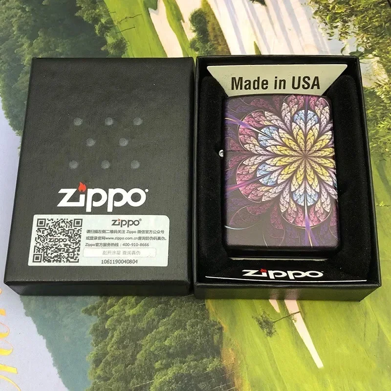 Zippo Feuerzeug Floral Art Matte Windproof Collection im Karton Image