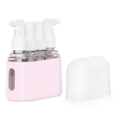 Mini Shampoo Dispenser Portable Travel Bottle Set Refillable Cosmetic Containers Leak Proof Lotion Bottles Toiletry Kit Spray Bottles Portable Travel Accessories For Makeup Skincare Essentials