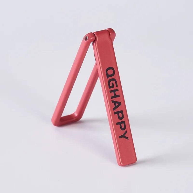 Ultra Thin Foldable Mobile Phone Holder Bracket Magnetic Metal Alloy Desktop Cell Phone Stands Universal Phone Support Kickstand