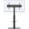 GB3002 Supporto TV da Terra Universale per Televisori al Plasma/LCD/LED Fino a 85 Pollici, Supporto TV da Terra con Ripi
