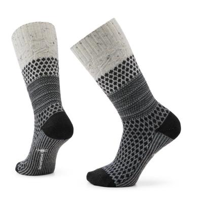Smartwool - Women's Everyday Cozy Popcorn Cable Crew Socks - Multifunktionssocken Unisex L | EU 42-45 grau Image
