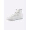 Sneaker ANDREA CONTI, Damen, Gr. 40, weiß, Leder, Rindsleder, Glattleder, modisch, Schuhe