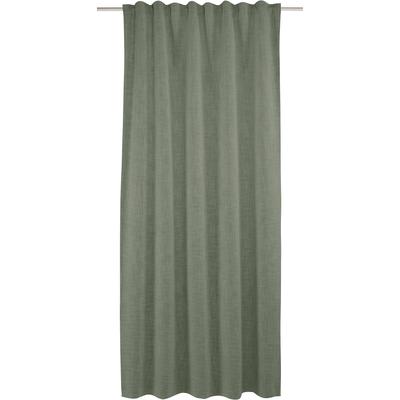 Verdunkelungsvorhang "Marusha" Gr. 4, grün (dunkelgrün), B:135cm H:245cm, Polyester, Polyester, LEGER HOME BY LENA GERCKE, Gardinen, Verdunkelnder Vorhang, blickdicht, Leinenoptik, verschiede Größen Image