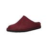Hausschuh HAFLINGER "Haflinger Hausschuhe Filz", Herren, Gr. 43, rot (bordeaux), Filz, casual, Schuhe