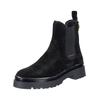 Stiefelette GANT "Gant Stiefelette Veloursleder/Textil", Damen, Gr. 38, schwarz, Veloursleder, Textil, casual, Schuhe