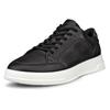 Sneaker ECCO "Move W", Damen, Gr. 37, schwarz, Leder, sportlich, Schuhe, Freizeitschuh, Halbschuh mit ergonomischer Fluidform Sohle