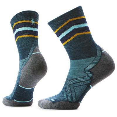 Smartwool - Women's Run Targeted Cushion Mid Crew - Laufsocken Unisex L | EU 42-45 blau Image