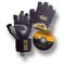 GoFit Diamond-Tac Weightlifting Wrist-Wrap Gloves and Training CD