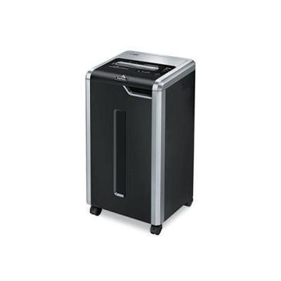 FELLOWES MANUFACTURING Powershred C-325CI Continuous-Duty Cross-Cut Shredder, Black/Silver FEL383...