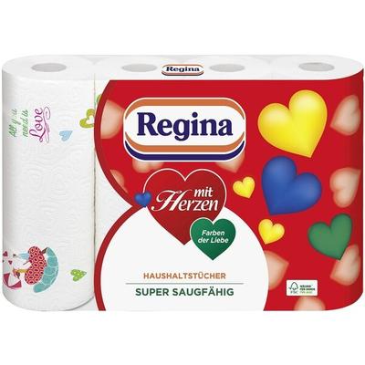Regina Küchenrollen »mit Herzen« weiß, 25.7 cm Image