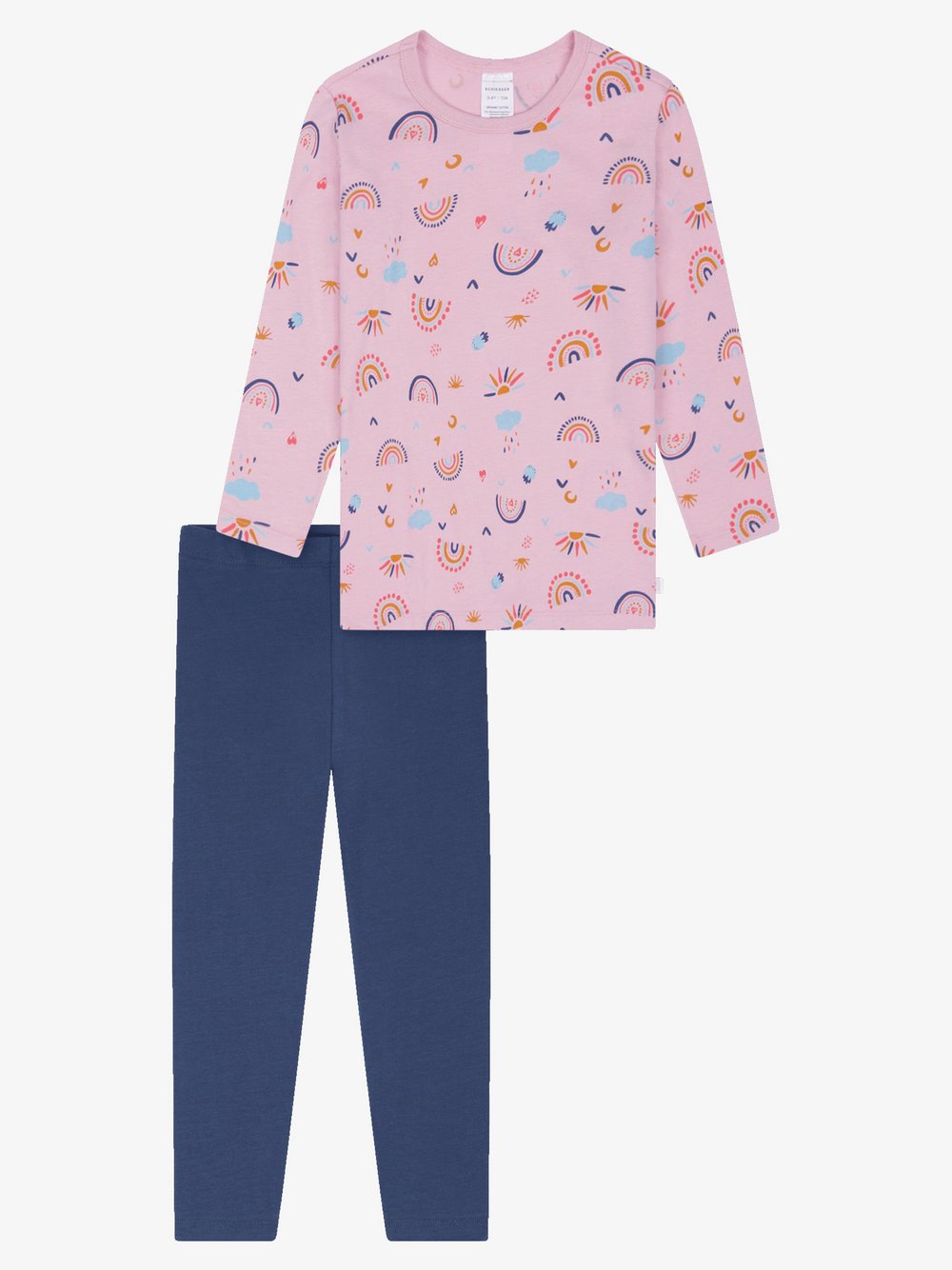 Schiesser Pyjama Mädchen blau, 98 Image